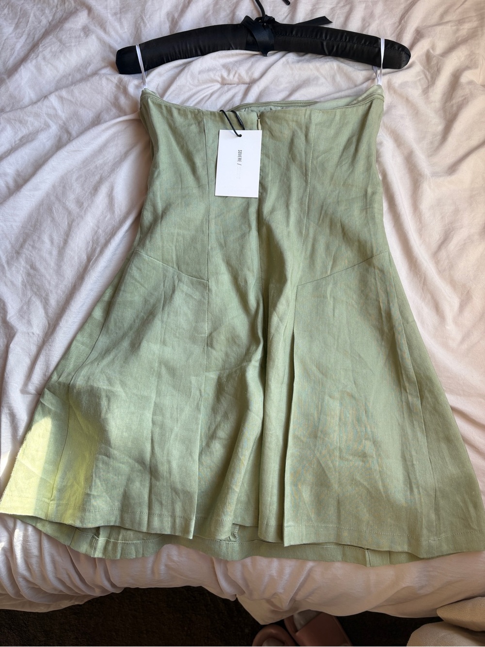Sovere Studio Revolve Dress Sage Green - Picture 7 of 7